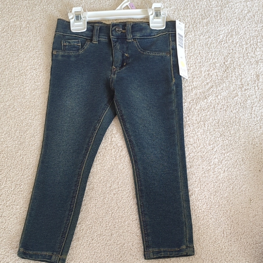 DKNY Denim Knit Jeans Dark Blue